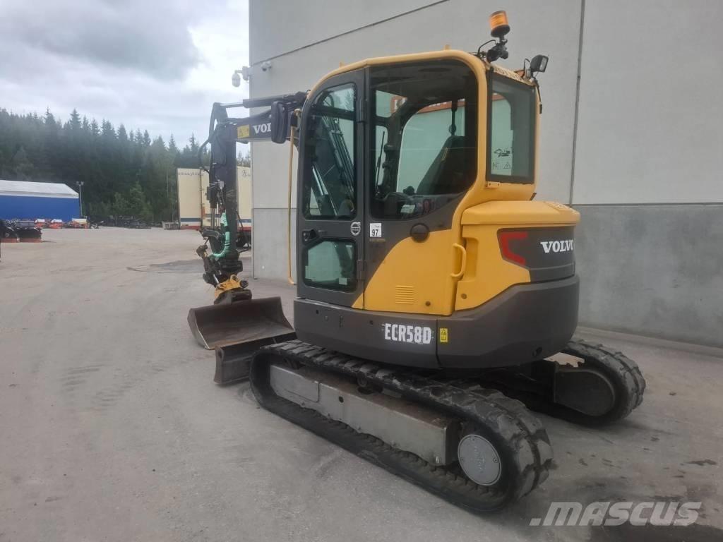 Volvo ECR 58 D Mini rýpadlá < 7t