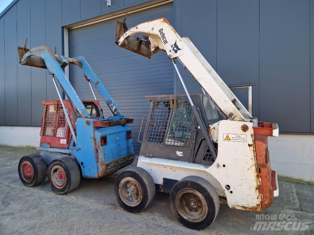 Bobcat 763 H.  2x Šmykom riadené nakladače