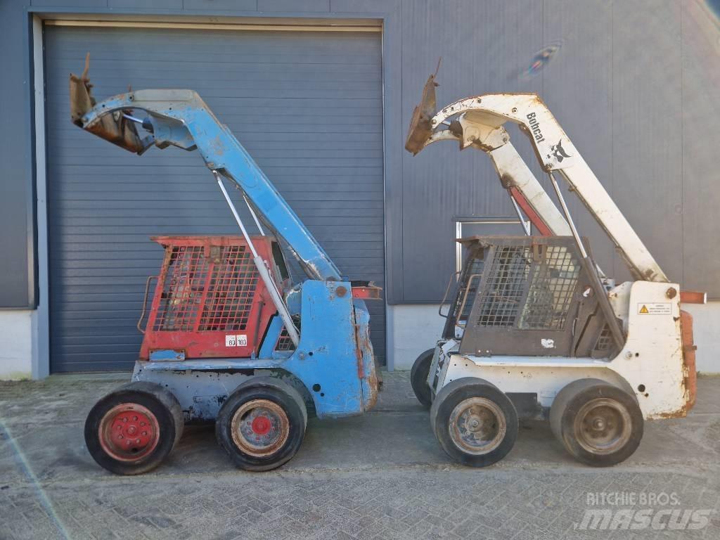 Bobcat 763 H.  2x Šmykom riadené nakladače