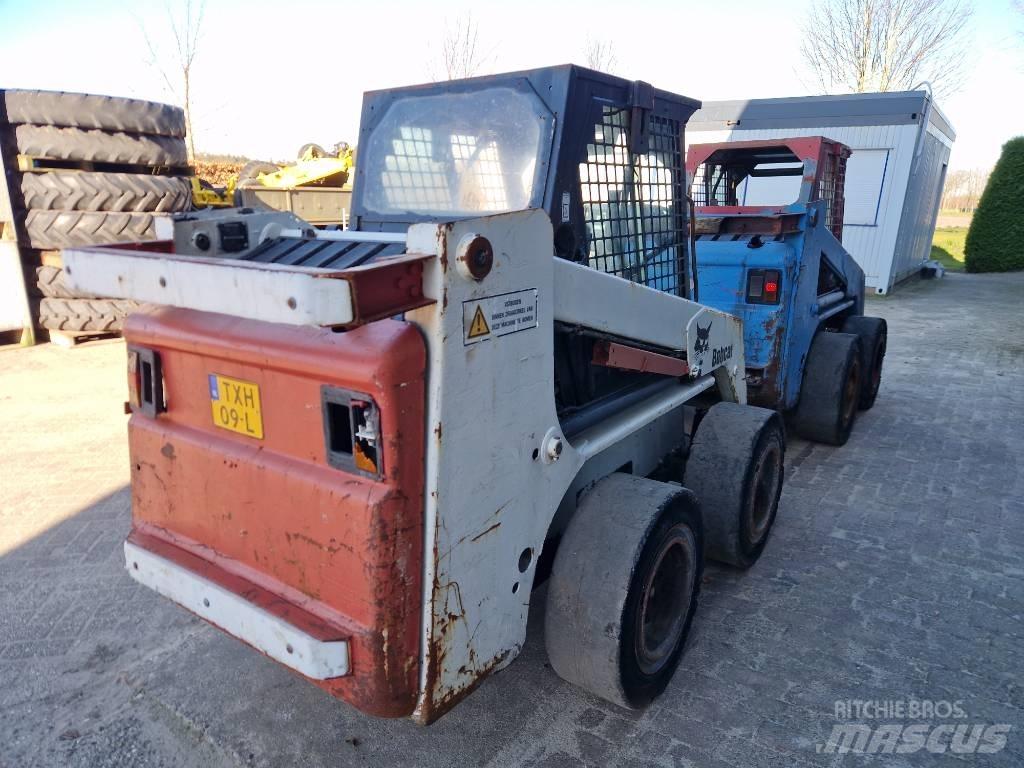 Bobcat 763 H.  2x Šmykom riadené nakladače