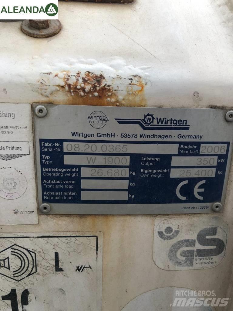Wirtgen W1900 Recykléry za studena