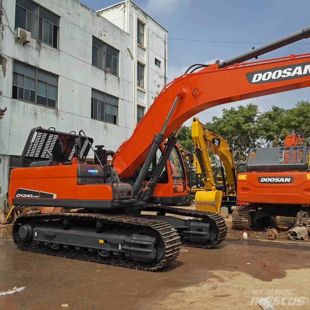 Doosan DX 340 LC-9C Pásové rýpadlá