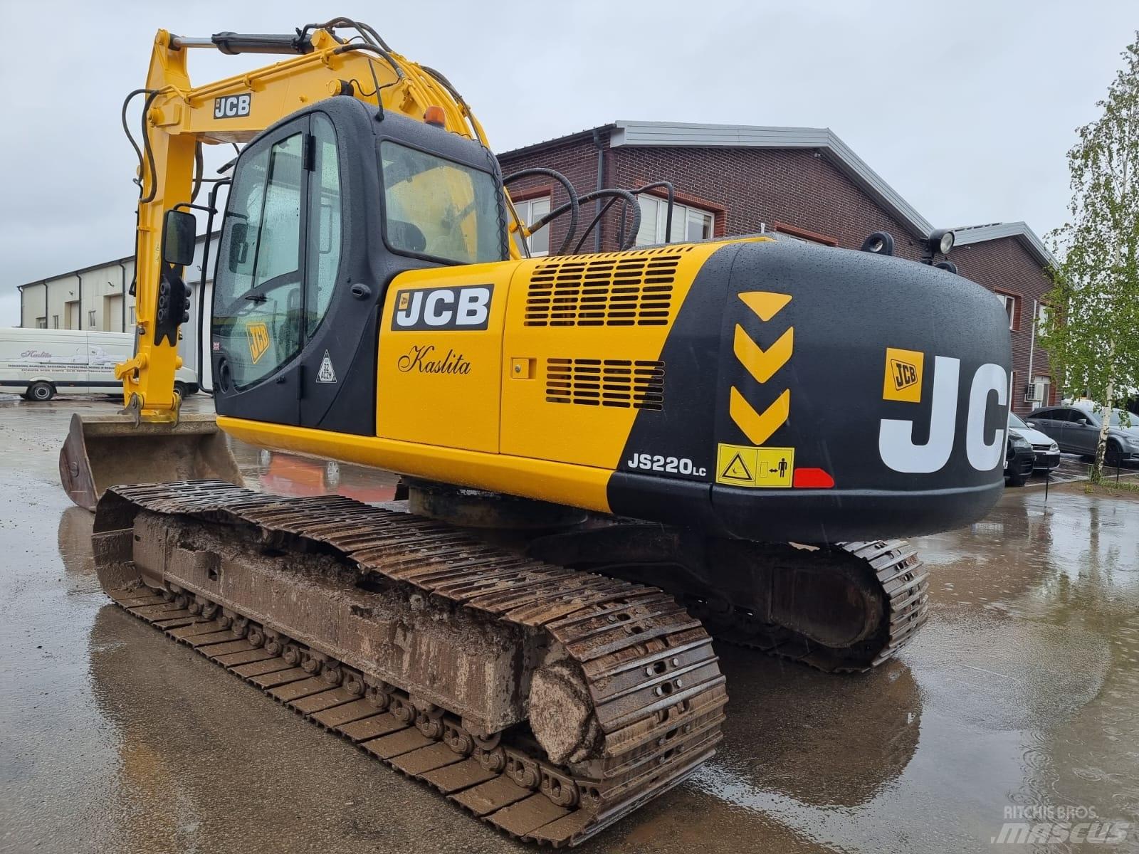 JCB JS 220 LC Pásové rýpadlá