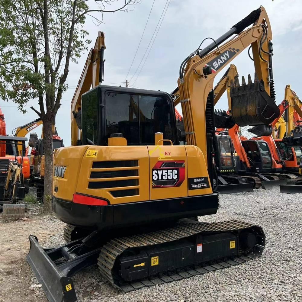 Sany 55 Pásové rýpadlá