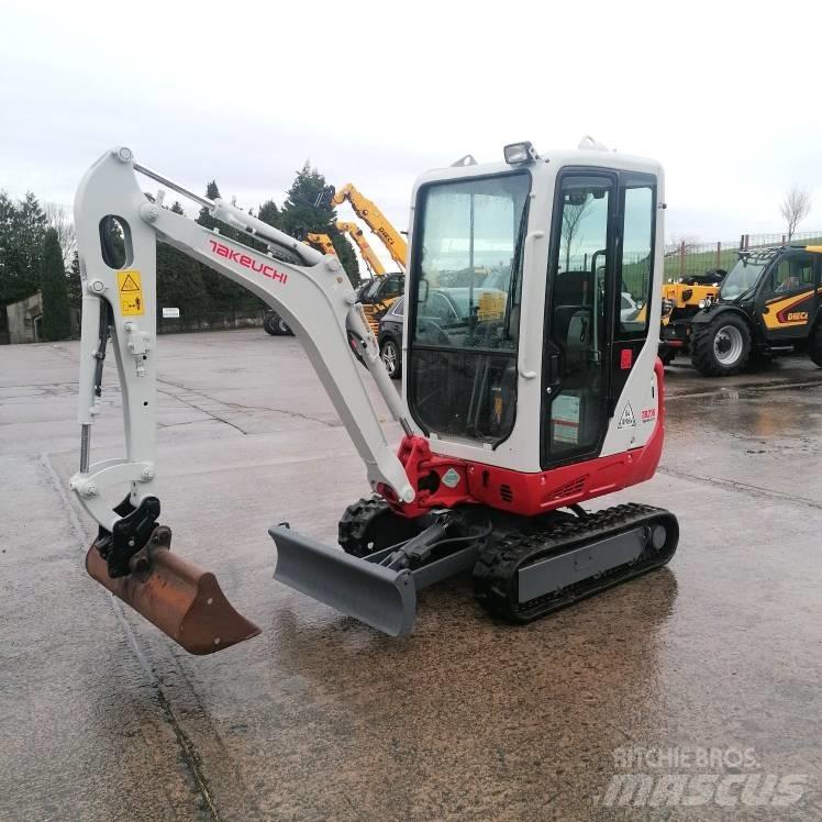 Takeuchi TB216 Mini rýpadlá < 7t