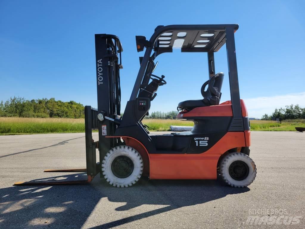 Toyota 8FB15 Akumulátorové vozíky