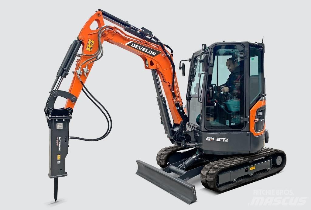 Develon DX 27 Z-7 Mini rýpadlá < 7t