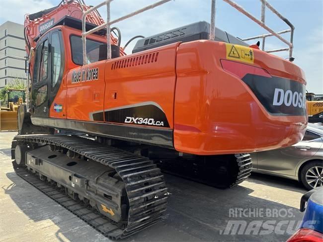 Doosan DX 340 LC Pásové rýpadlá