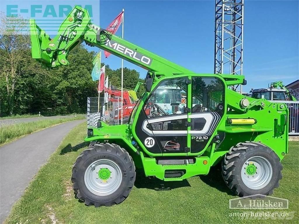 Merlo p72.10plus Teleskopické nakladače pre poľnohospodárstvo