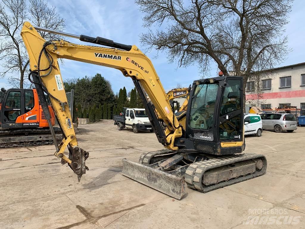 Yanmar Vio 80-1A Midi rýpadlá 7 t - 12 t
