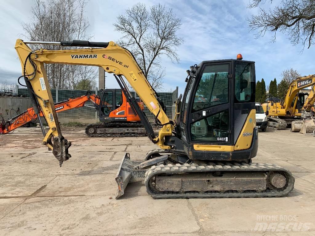 Yanmar Vio 80-1A Midi rýpadlá 7 t - 12 t
