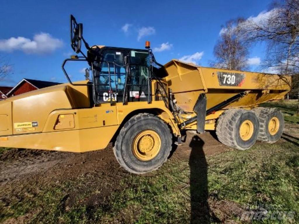 CAT 730 Kĺbové nákladné autá