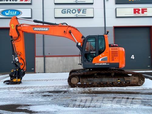 Doosan DX235LCR-5 Pásové rýpadlá