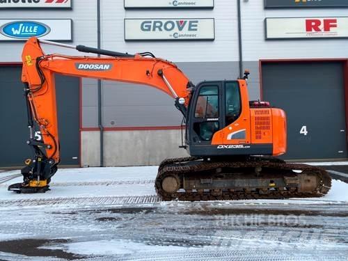 Doosan DX235LCR-5 Pásové rýpadlá