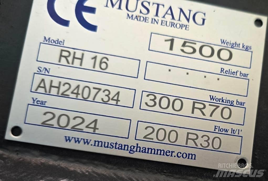 Mustang RH16 Štiepkovače