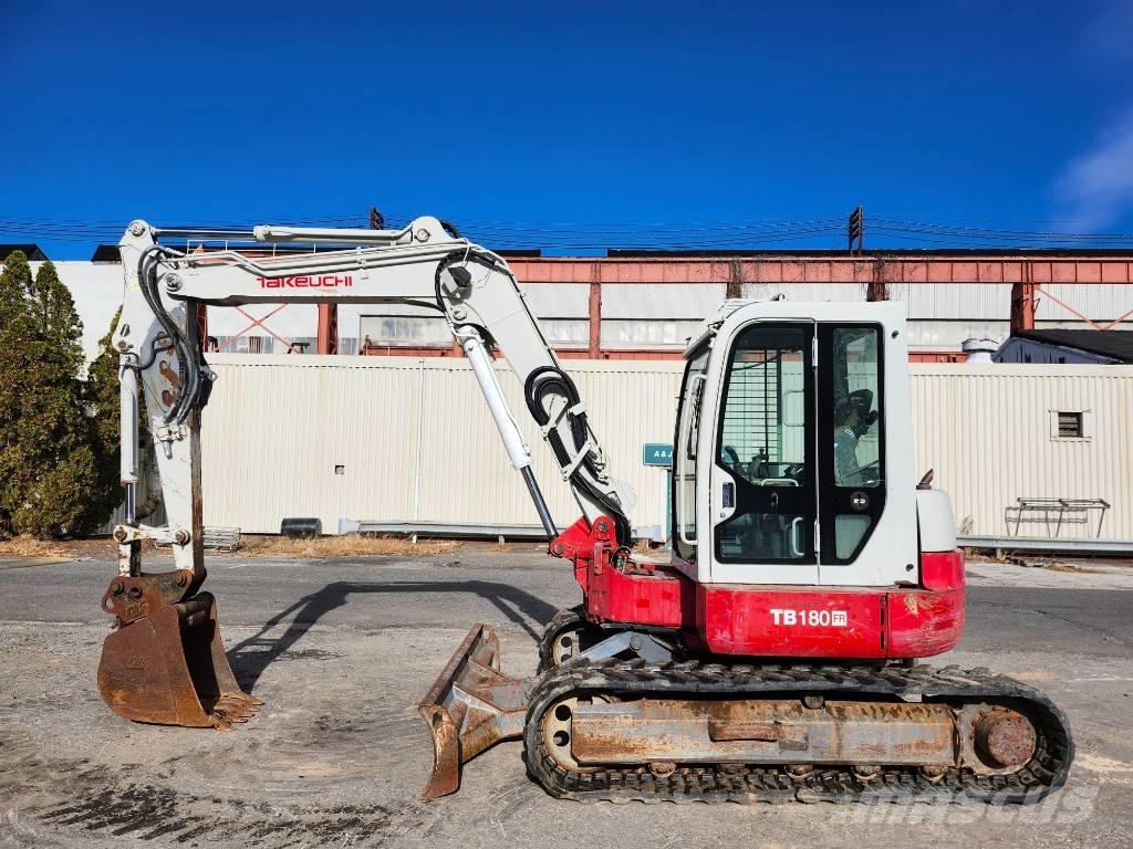 Takeuchi TB 180 FR Pásové rýpadlá