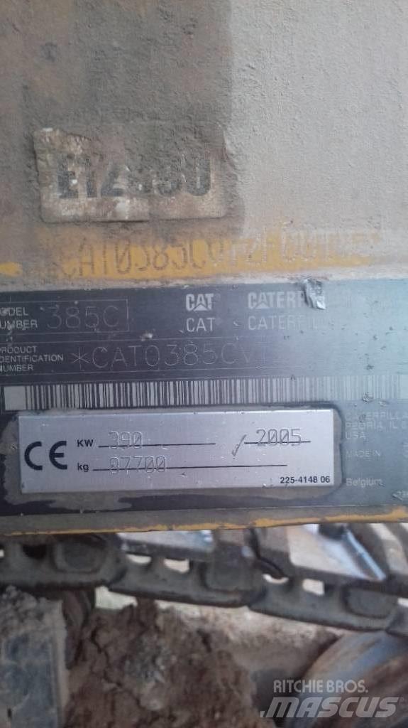 CAT 385 C FS Pásové rýpadlá
