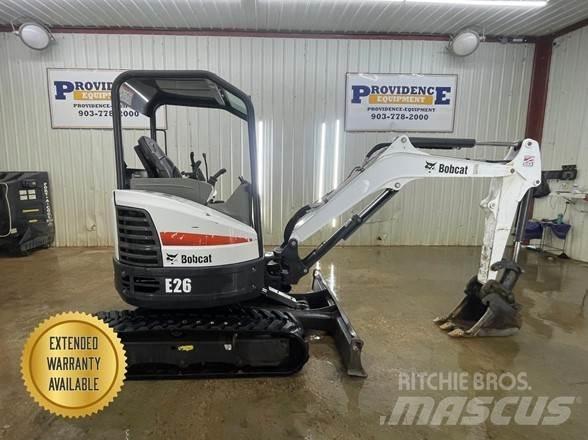 Bobcat E26 Mini rýpadlá < 7t