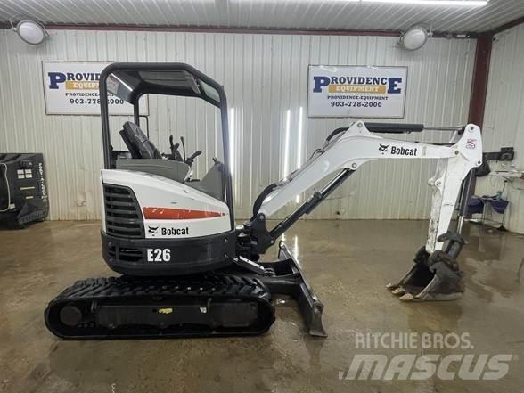 Bobcat E26 Mini rýpadlá < 7t