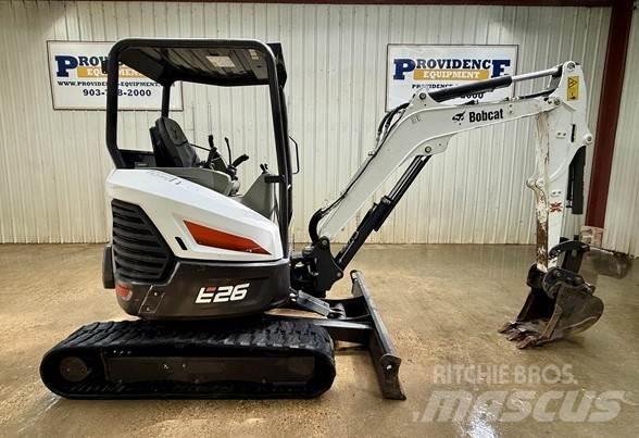 Bobcat E26 Mini rýpadlá < 7t