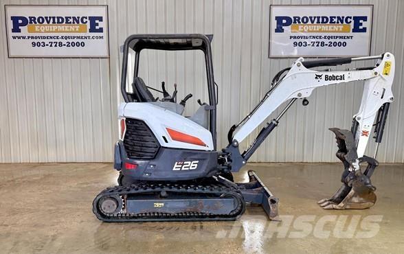 Bobcat E26 Mini rýpadlá < 7t