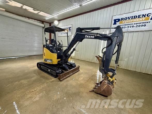 John Deere 26G Mini rýpadlá < 7t