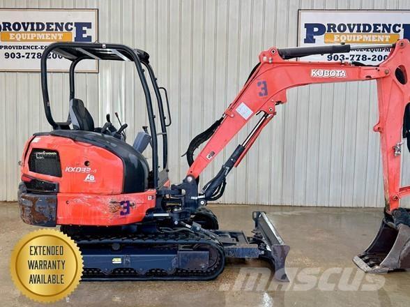 Kubota KX033-4 Mini rýpadlá < 7t