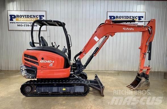 Kubota KX040-4 Mini rýpadlá < 7t