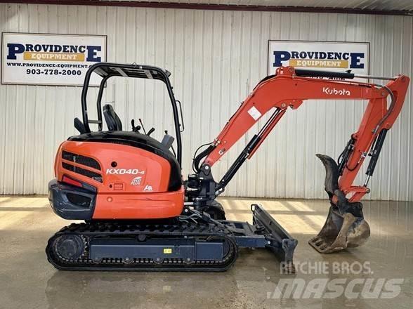Kubota KX040-4 Mini rýpadlá < 7t