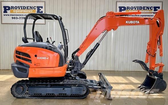 Kubota KX040-4 Mini rýpadlá < 7t