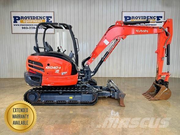 Kubota KX040-4 Mini rýpadlá < 7t