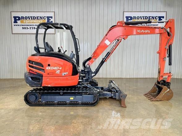 Kubota KX040-4 Mini rýpadlá < 7t
