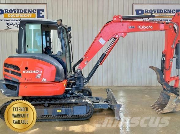 Kubota KX040-4 Mini rýpadlá < 7t