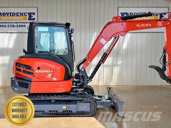 Kubota KX040-4 Mini rýpadlá < 7t