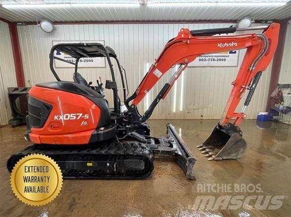 Kubota KX057-5 Pásové rýpadlá