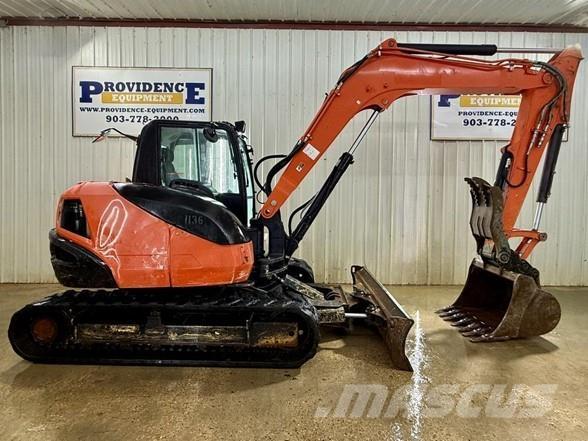 Kubota KX080-4 Pásové rýpadlá