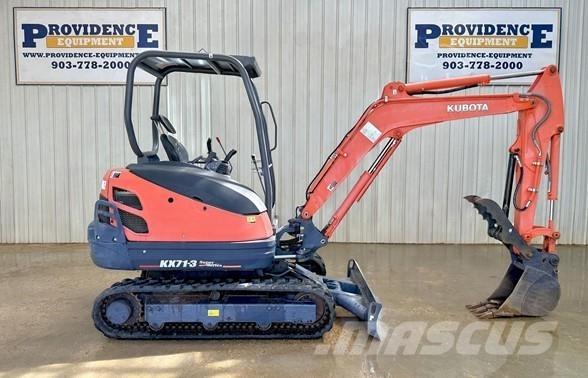 Kubota KX71-3 Mini rýpadlá < 7t
