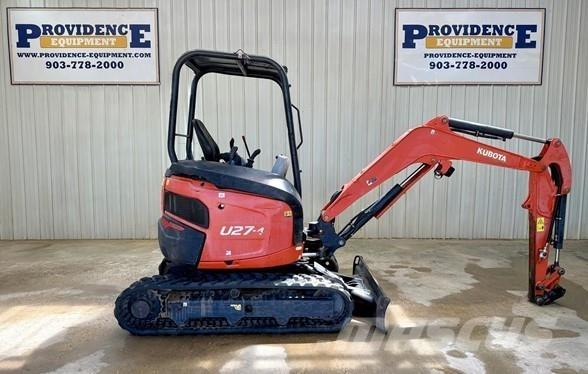 Kubota U27-4 Mini rýpadlá < 7t