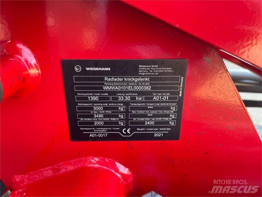 Weidemann 1390 Ďalšie poľnohospodárske stroje