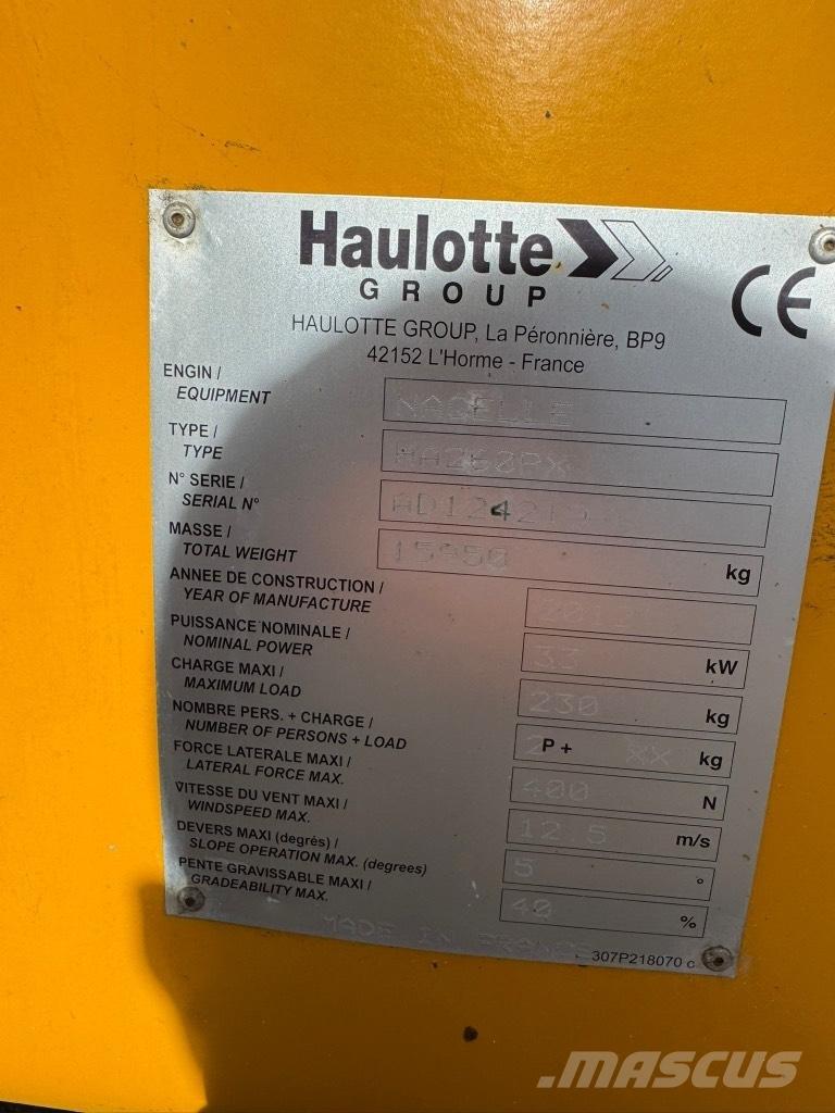 Haulotte HA 260 PX Kĺbové plošiny