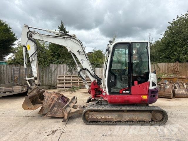 Takeuchi TB 260 Mini rýpadlá < 7t