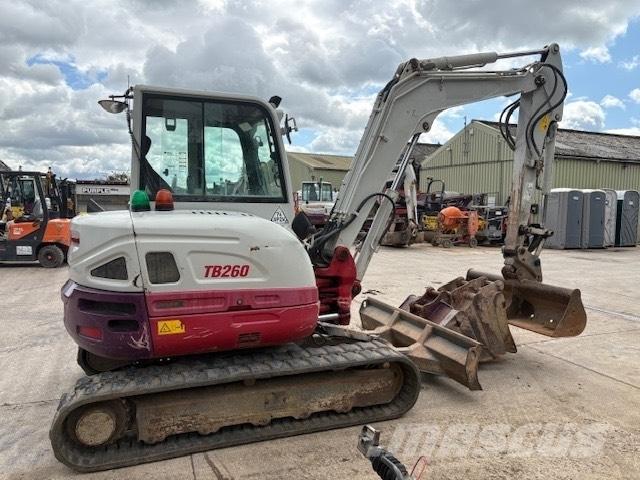 Takeuchi TB 260 Mini rýpadlá < 7t