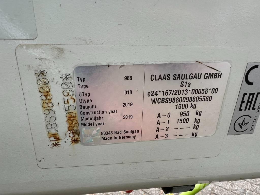 CLAAS liner 2900 Riadkovače