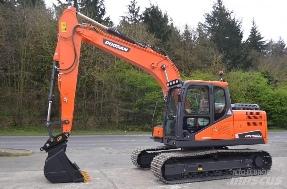 Doosan DX 140 LC-5 Pásové rýpadlá