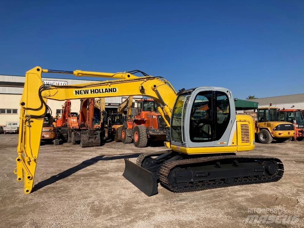 New Holland E 135 SR Midi rýpadlá 7 t - 12 t