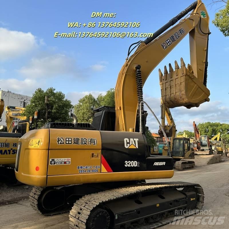CAT 320 D Pásové rýpadlá