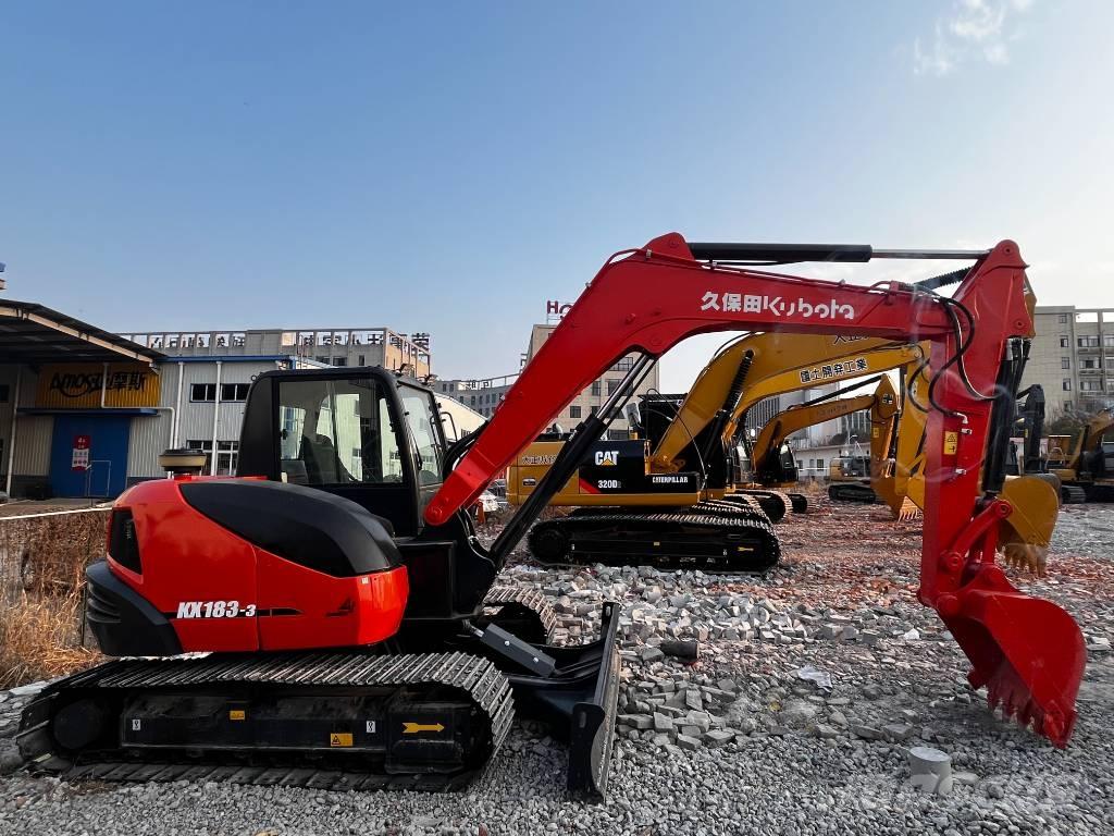 Kubota KX 183-3 Midi rýpadlá 7 t - 12 t