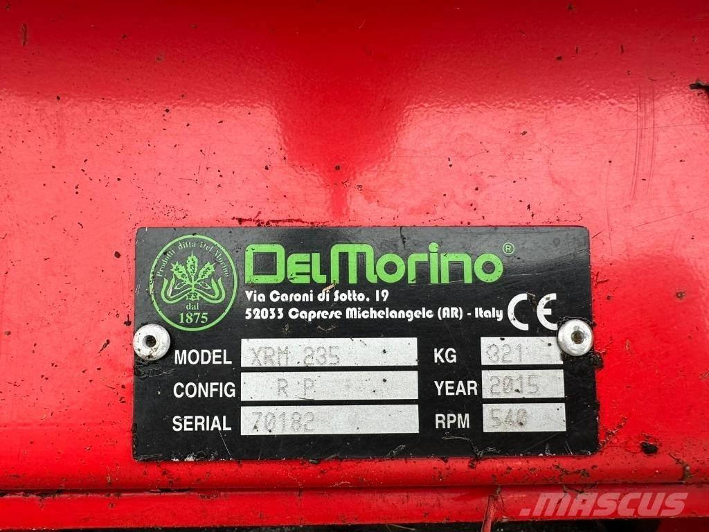 Del Morino XRM 235 Kosačky namontované a ťahané