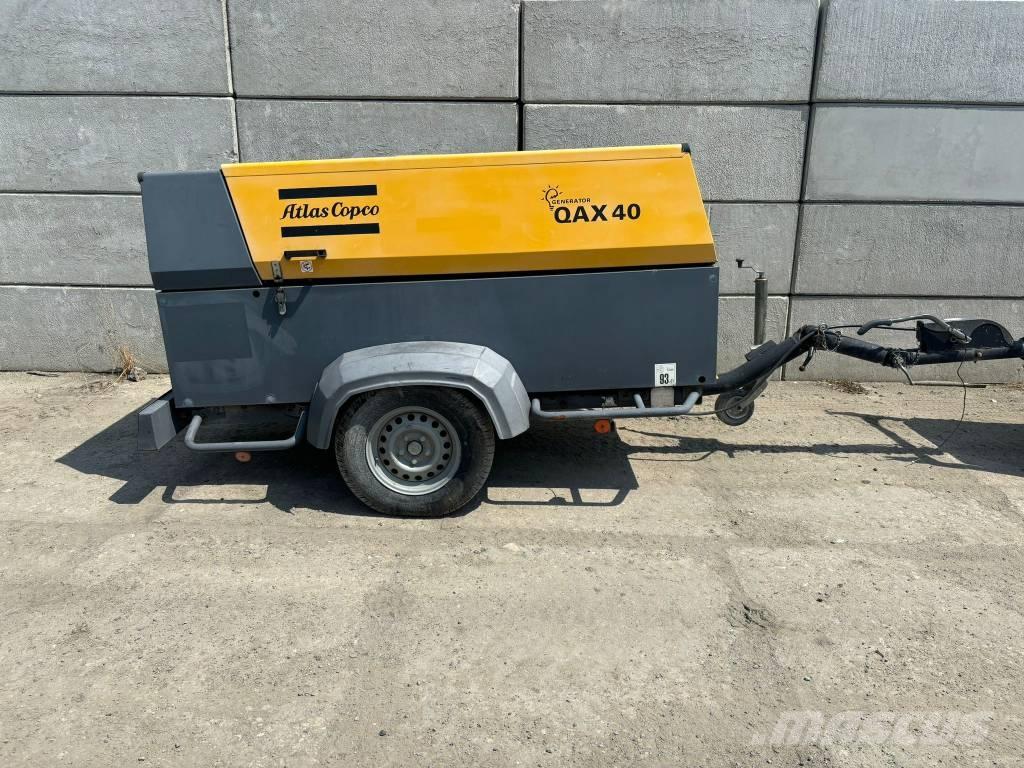 Atlas Copco QAS 40 Naftové generátory