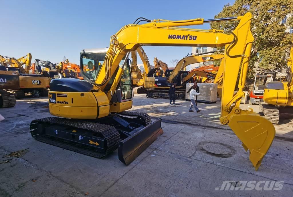 Komatsu PC 78 US-6 Midi rýpadlá 7 t - 12 t